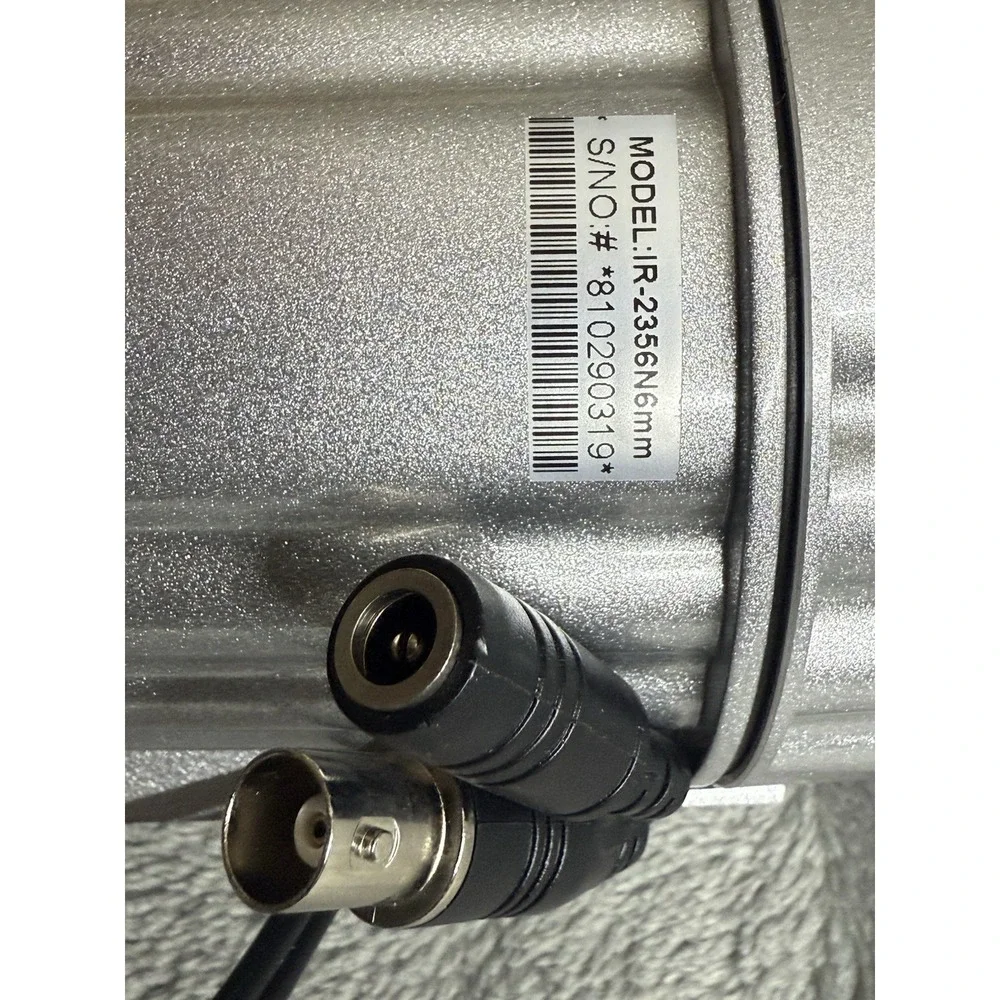 Security System Camera MODEL:IR-2356N6mm S/NO:# *810290319*